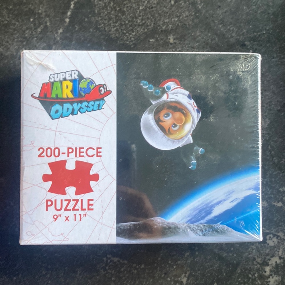 Super Mario Odyssey Puzzle Moon Kingdom